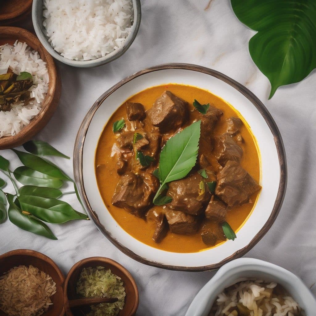Sri Lankan Beef and Coconut Curry